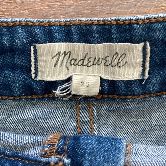 Denim size 25 madewell skirt - Picture 3 of 3
